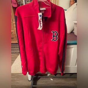 NWT Boston Red Sox 2XL zip up